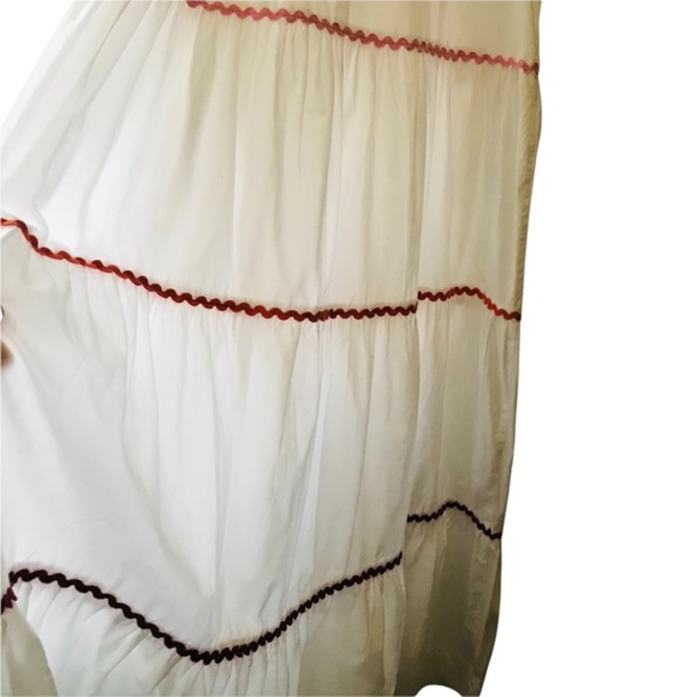 MADEWELL Rickrack Cattail Tiered Dress Size Medium - Picture 12 of 12